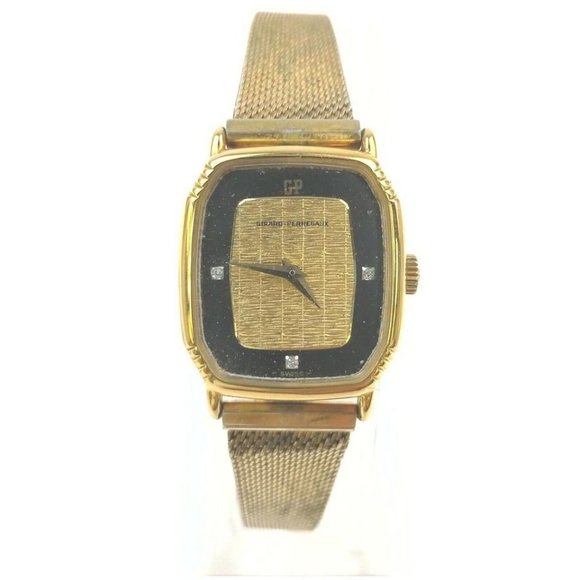 Girard-Perregaux 31mm Gold Plated Diamond Watch - Picture 1 of 12